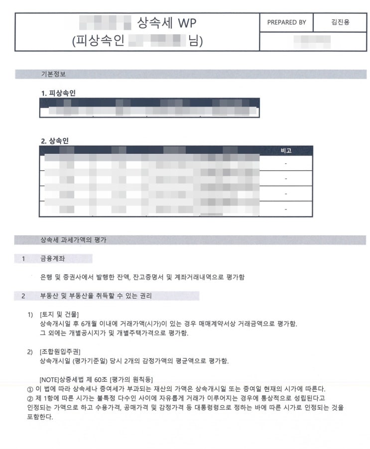 상속세 전문 세무사, 상속세 무신고 해도 되나요?