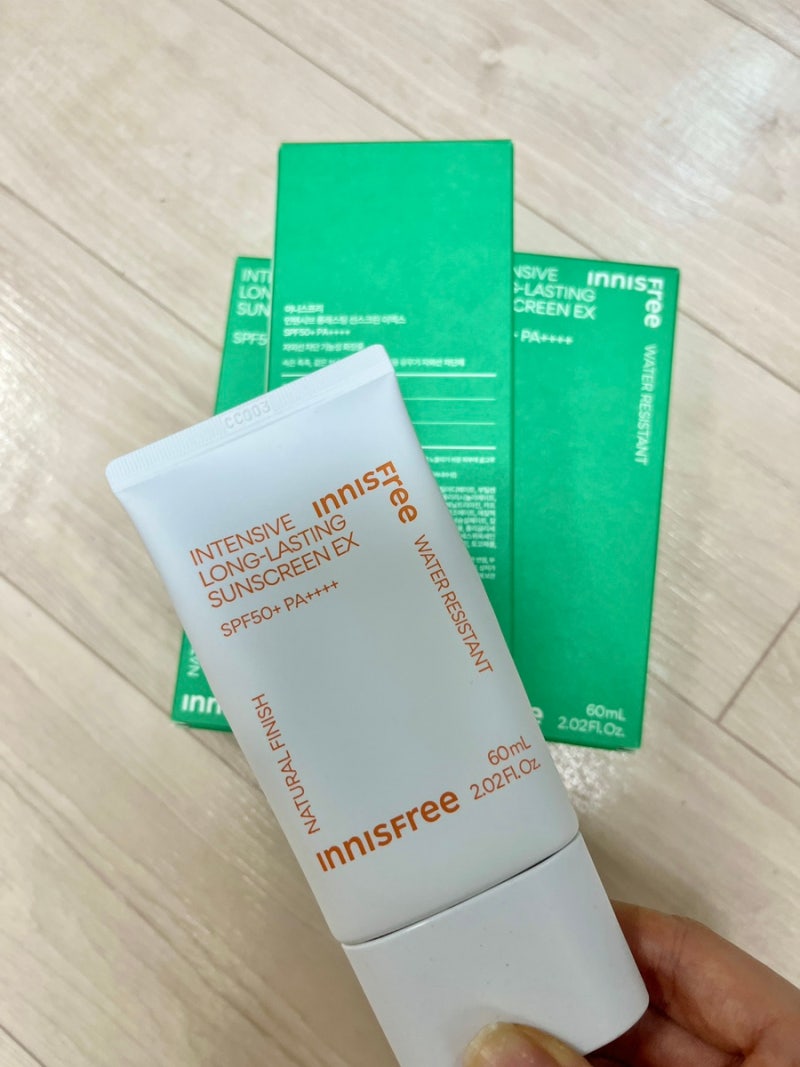 8. 선크림 / 이니스프리 인텐시브 롱래스팅 선스크린 이엑스 SPF50+ PA+++