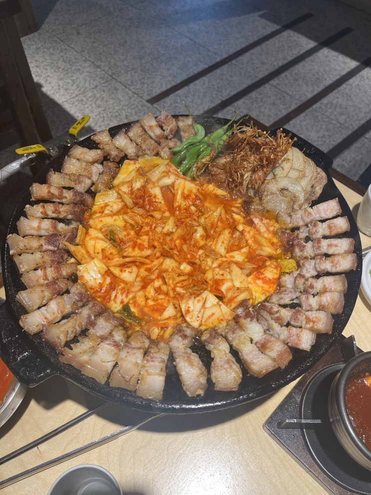 [대전 봉명동 맛집] 대전 세겹식당 솥뚜껑삼겹살