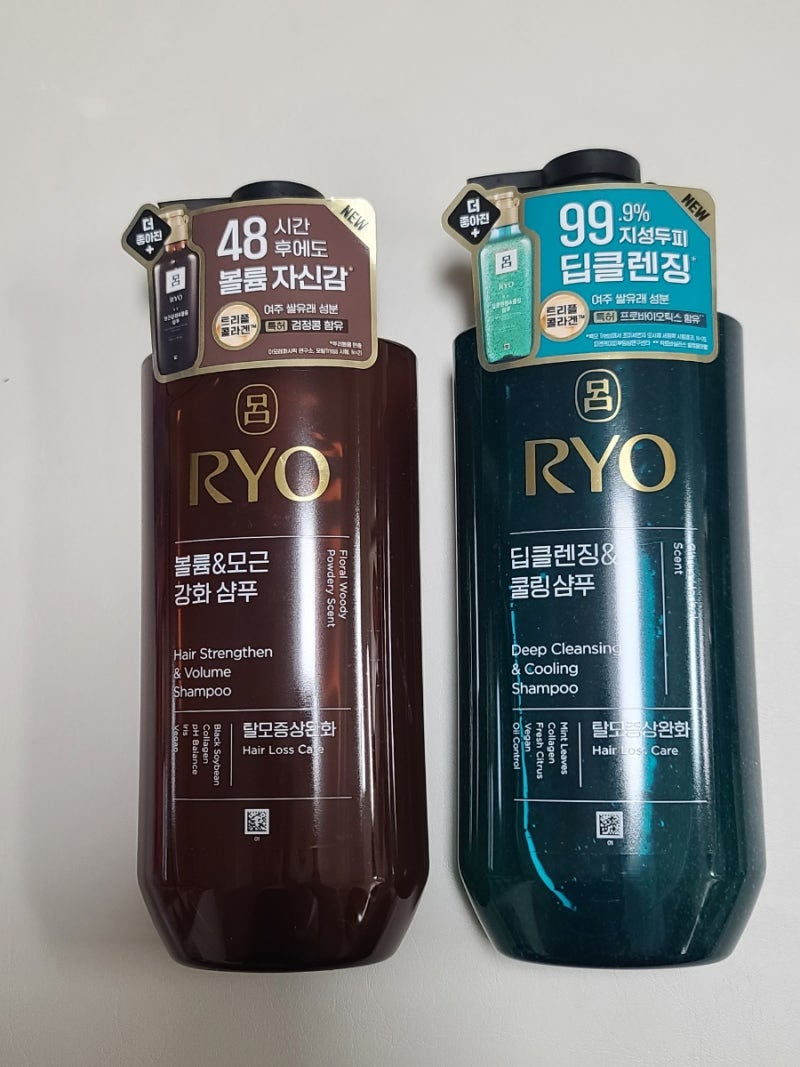 탈모샴푸 려 청아 딥클렌징&쿨링 샴푸 사용후기