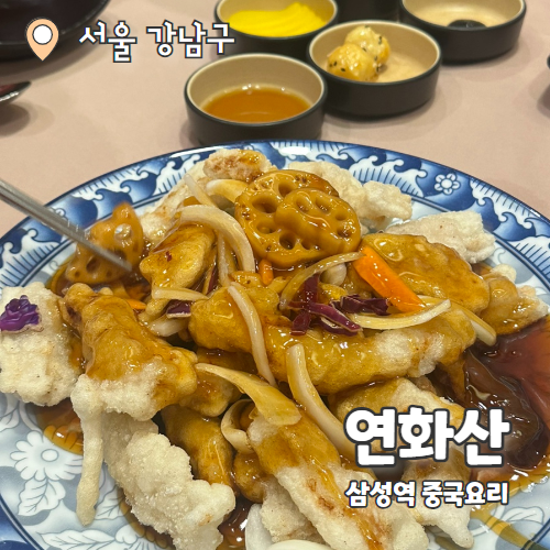  연화산 : 삼성역맛집 중식요리 내돈내산 후기