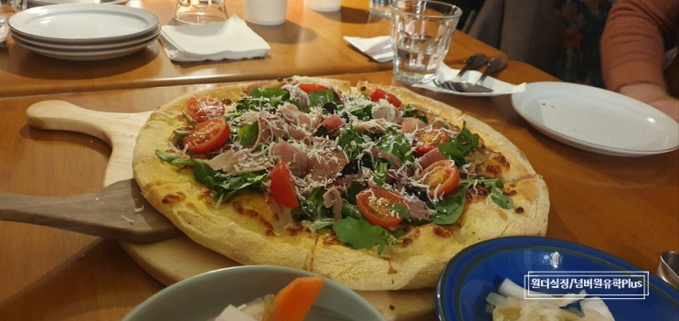  명암저수지 맛집, 작은이태리에서 모임했어요!