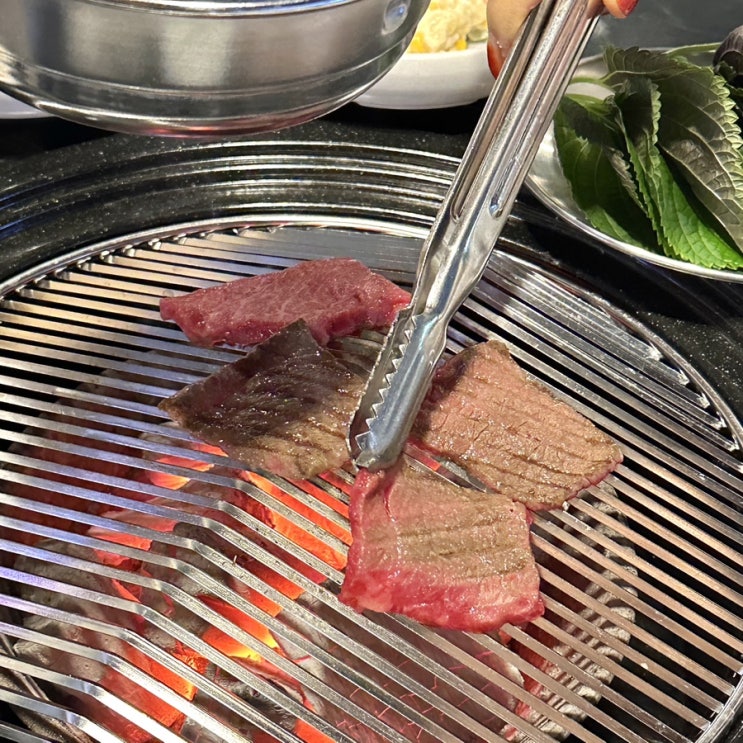  평택고덕맛집 정육식당 극락돈 편백찜 주는 소고기맛집