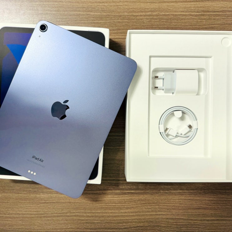  [Apple] 애플 아이패드 에어 5세대 개봉기 /  갤럭시탭 s7 비교