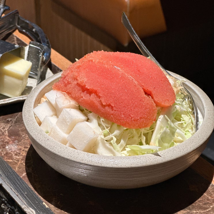  [도쿄] 모헤지 몬자야끼 :: 시부야 스크램블 스퀘어 맛집(메뉴 및 몬자야끼 먹는 법)
