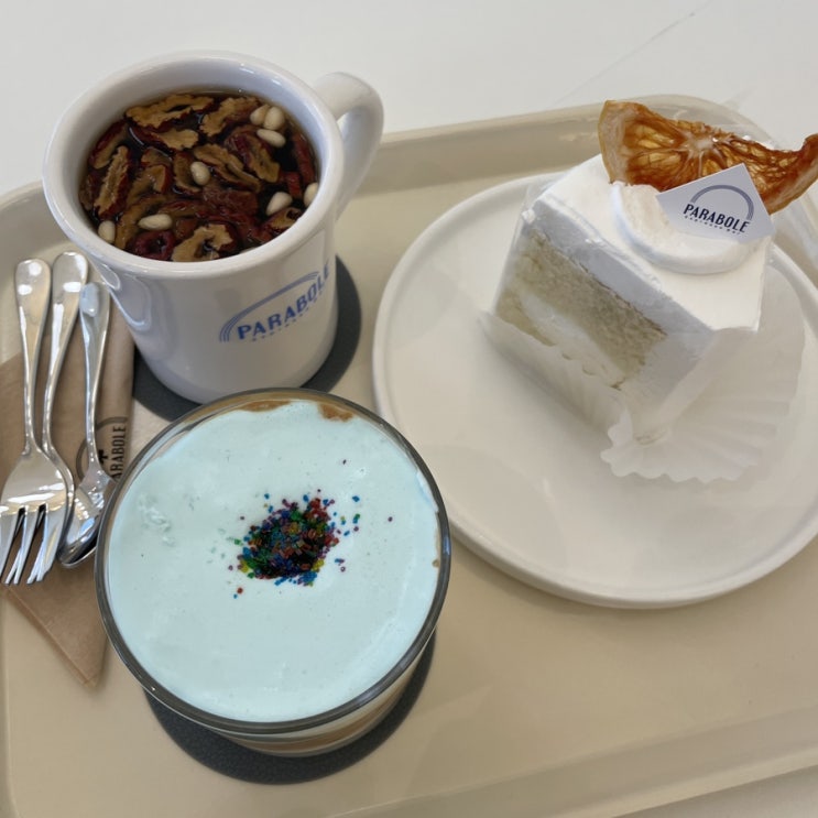  행구동 카페 에스프레소바 파라볼레 케이크 맛집