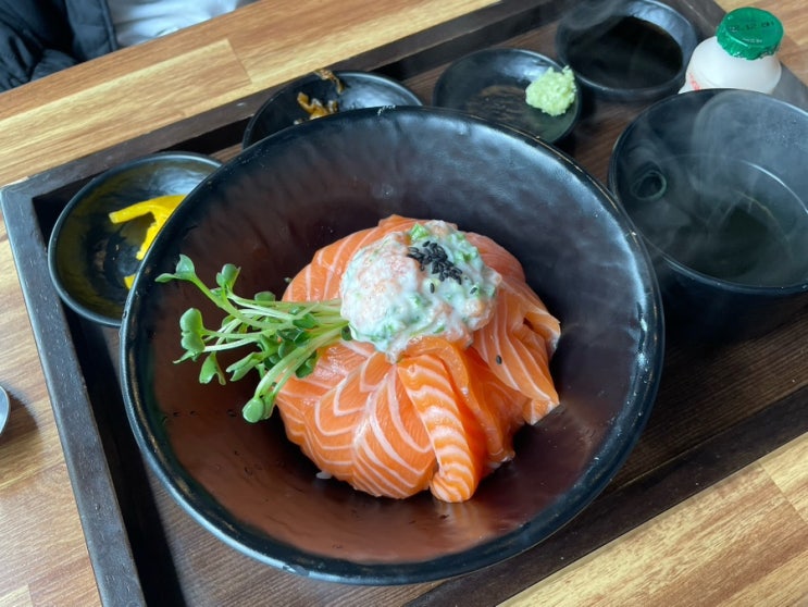  농성동 맛집 덥 사케동 덥코츠라멘 유스퀘어 맛집 다녀왔어요