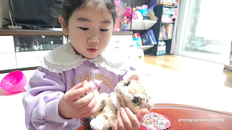 소리나는 고양이 인형 아이비젼 리얼펫이 노래해요