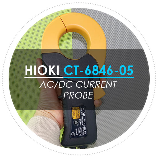 중고프로브 히오키/HIOKI CT6846-05 AC/DC CURRENT PROBE - 전류/전압 프로브