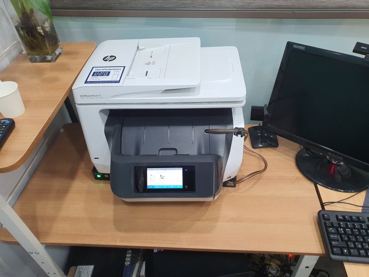  안양 복합기임대 사무실복합기추천 hp8730 컬러복합기 후기