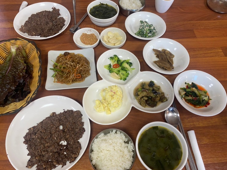 창원 사림동한정식 맛집 [한우석쇠불고기 <b>창원대</b>맛집 : 도원정]