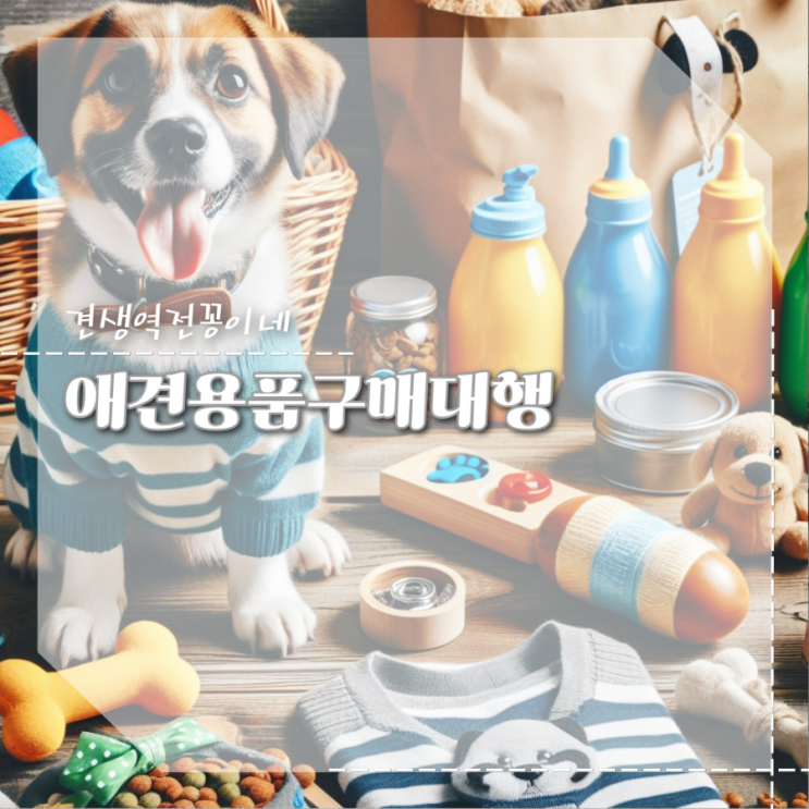  애견 강아지용품 도매준비 중국구매대행으로
