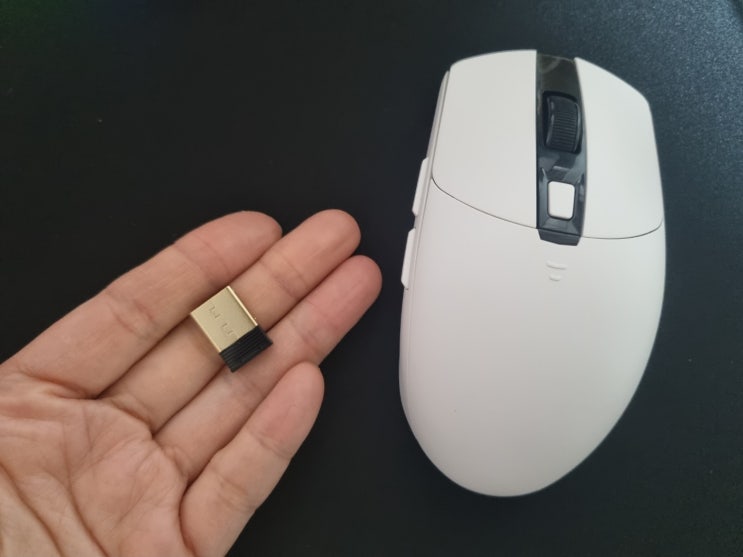  앱코 A250W 3335 RGB 무선 게이밍 마우스 반응좋고 편안한 그립감