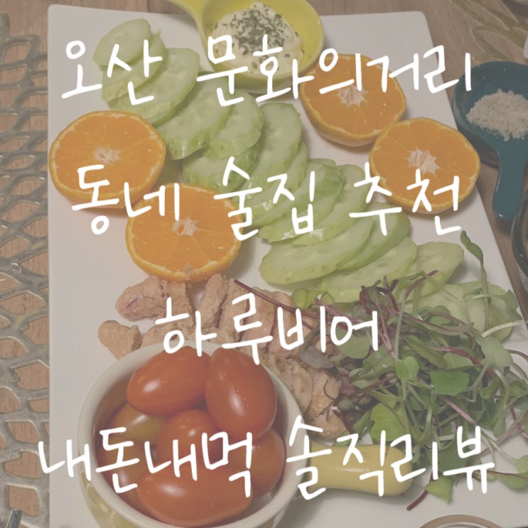  [오산/원동] 오산역 문화의거리 정감있는 사장님이 운영하는 하루비어 하루BEER