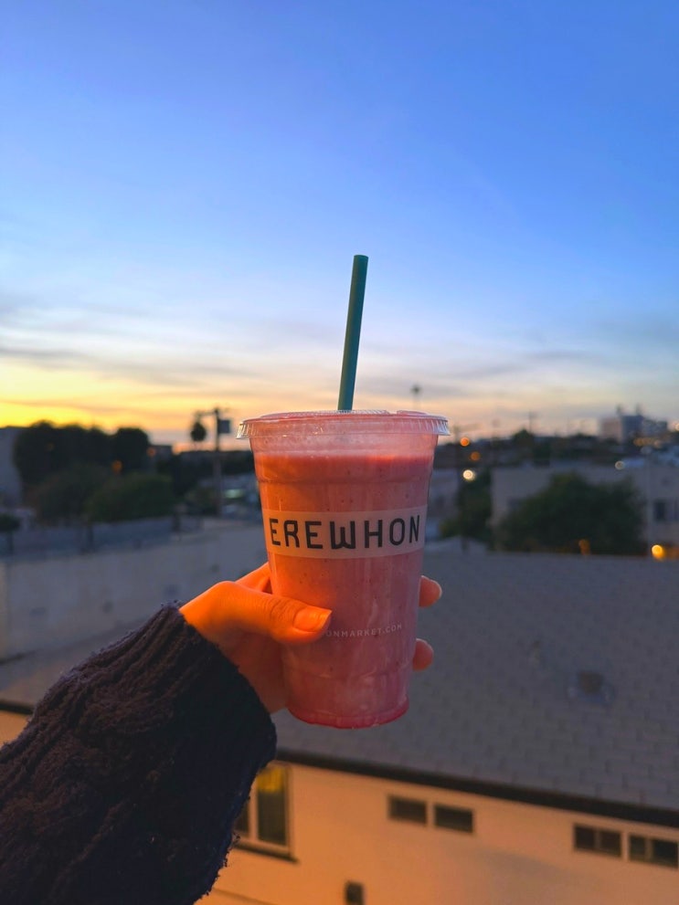  [미국 여행] LA Erewhon 헤일리비버 스무디 :: 2만원짜리 스무디 맛이란…?