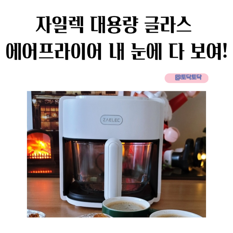 자일렉 대용량 글라스 에어프라이어 내 눈에 다 보여! 자일렉 대용량 글라스 에어프라이어 내 눈에 다 보여!