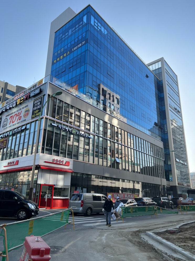 [납품사례] 송도 상가인테리어 자재납품
