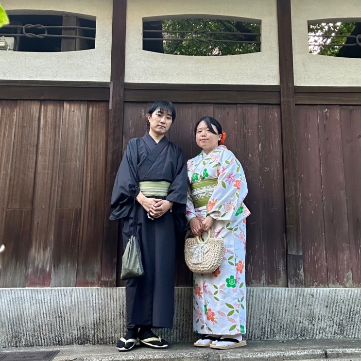[일본/교토여행] 기요미즈데라 기모노샵 커플 기모노 실제 체험후기!(오키모노야)