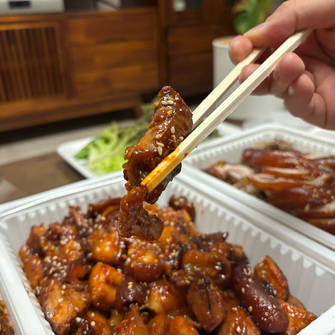  춘천 근화동 족발 맛집, 배달해도 맛있는 숯불 족발집 봄내족발