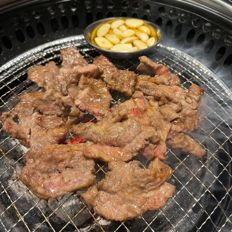  송도동 맛집 황제갈비살 고기 육회 냉면 다 존맛탱