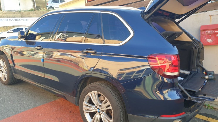  BMW X5 배터리 용량과 밧데리 교체 방법