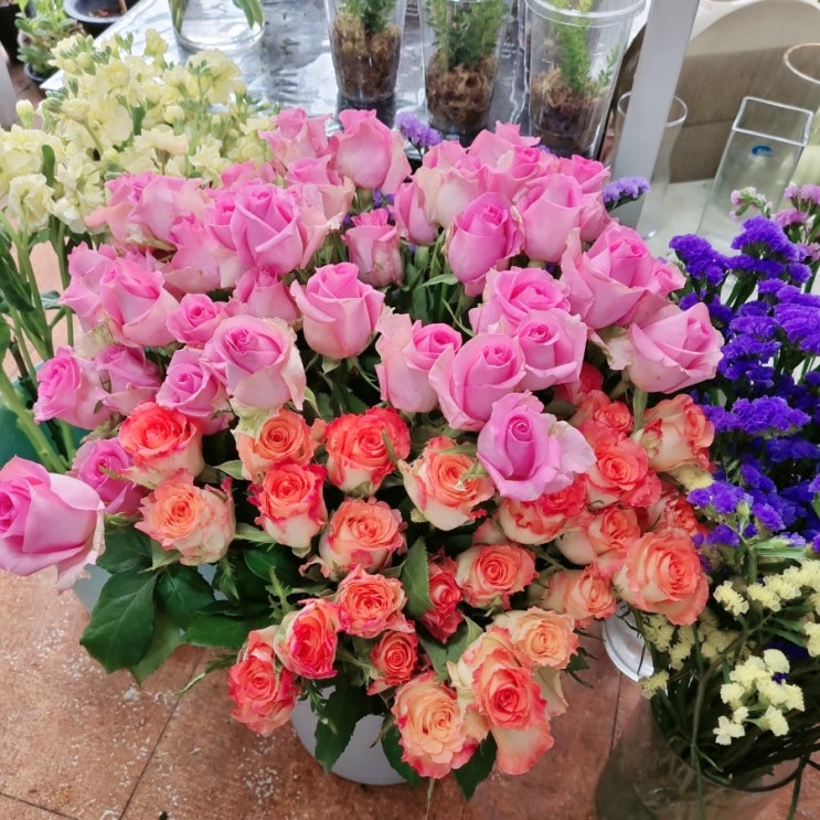 양산 효암고 졸업식 꽃다발