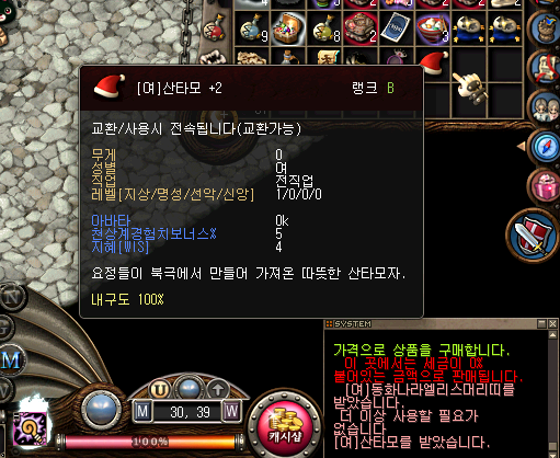  아스가르드 산타모 치장 정보
