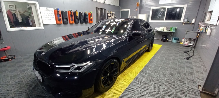  화성 봉담 막광택 전문점 엠씨케이광택 BMW 520i