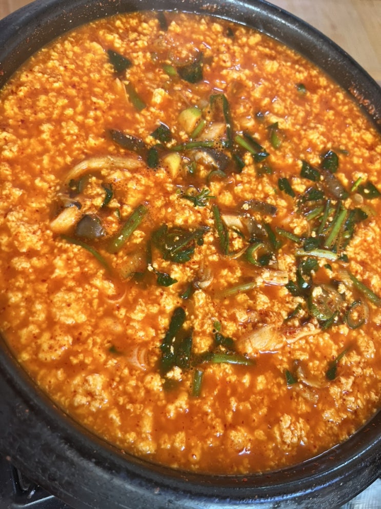 강릉하면 순두부! 순두부 전골 맛집 9남매 두부집