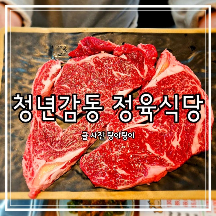 야당역 정육식당 회식장소로 괜찮은 청년감동정육식당