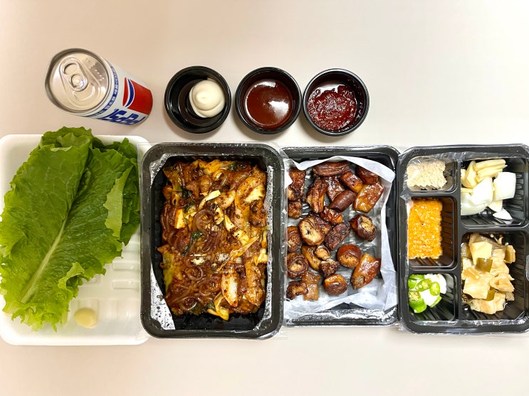  청라 배달 맛집 "땡겨 곱창&막창", 야채곱창볶음&직화막창 후기