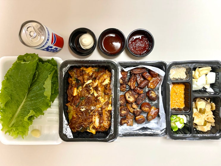 청라 배달 맛집 "땡겨 곱창&막창", 야채곱창볶음&직화막창 후기