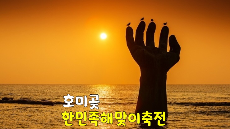 포항 호미곶 해맞이 축제! 호미곶한민족해맞이축전 (호미곶 해돋이 일출 시간, 해맞이광장 주차장) 포항 호미곶 해맞이 축제! 호미곶한민족해맞이축전 (호미곶 해돋이 일출 시간, 해맞이광장 주차장)