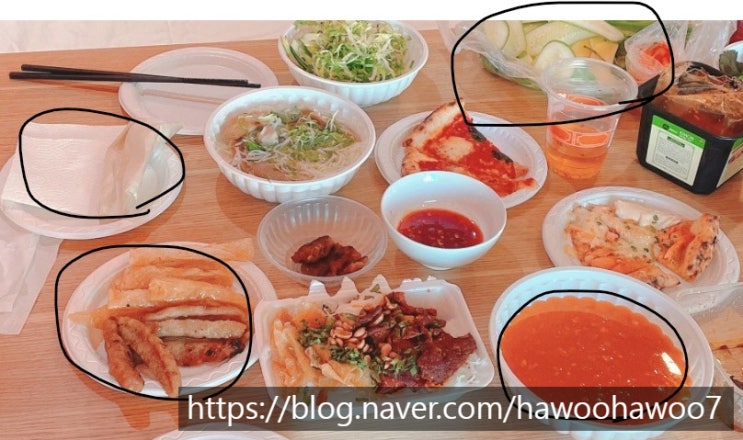  베트남 나트랑 맛집 추천 현지 맛집 추천 당반꾸엔 당반쿠엔 넴느엉 맛집 포장하는 방법 위치 담시장 맛집 추천