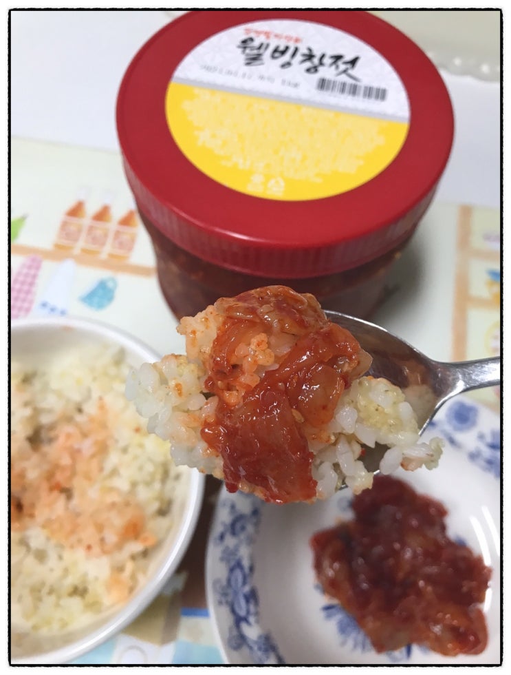  꼬들꼬들 매콤짭짤 밥도둑 창난젓 말자상회 웰빙창난젓 맛있어요