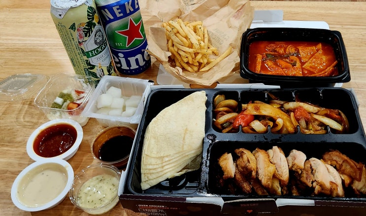  경남 고성 맛집 쌈닭 누구나홀딱반한닭  경남고성점