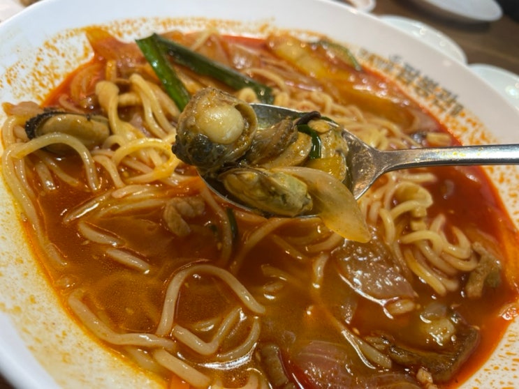 파주롯데아울렛맛집 짬뽕관 탕수육도 맛있다