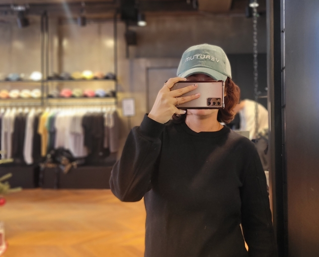 여자 볼캡 브랜드 베루툼 매장 방문기 연예인 모자로 인기 추천 이유