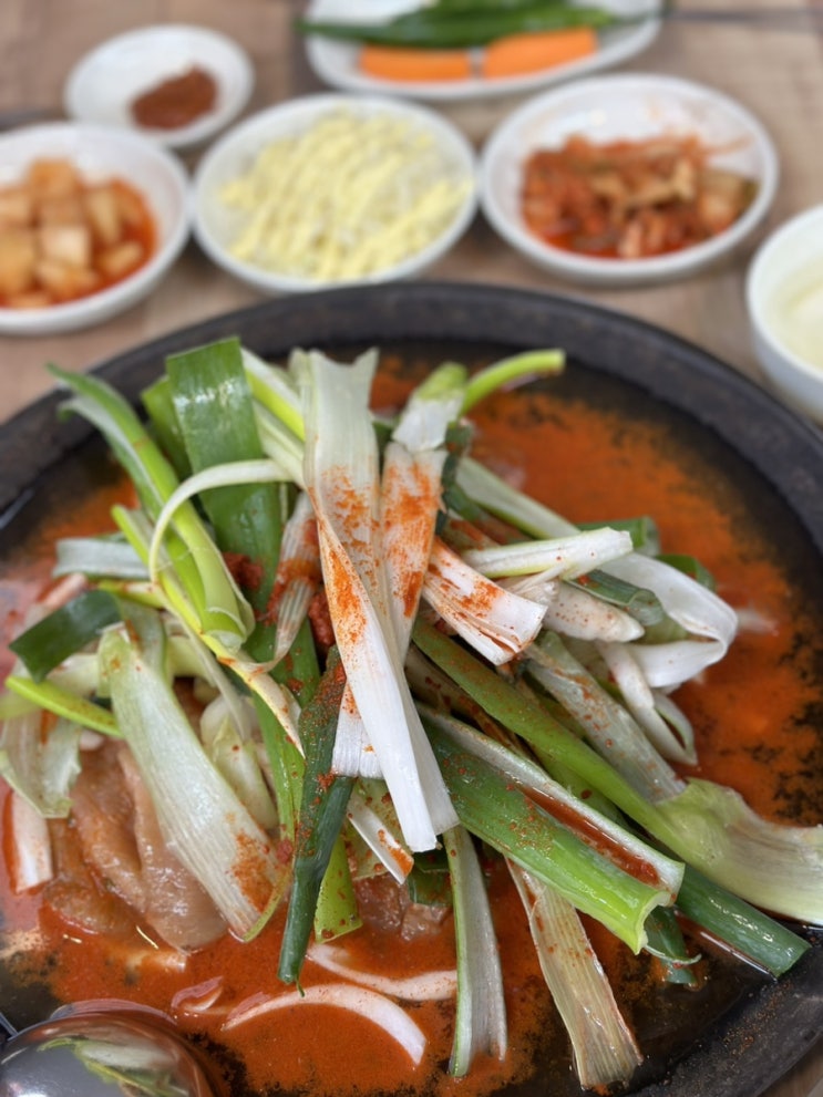  인천 학익동 맛집 성원닭갈비 점심메뉴로 묽닭갈비 후기