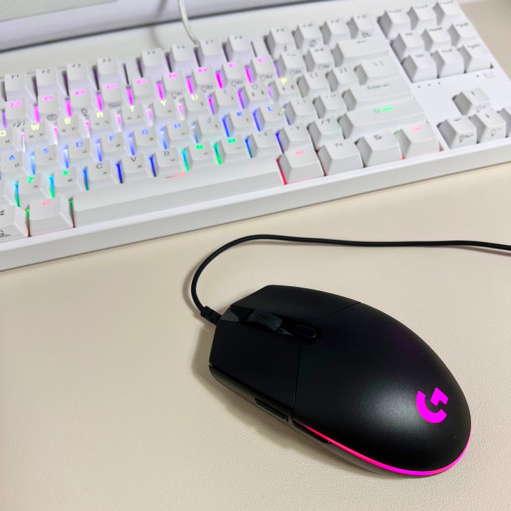  로지텍 G102 마우스, 명확한 장단점!