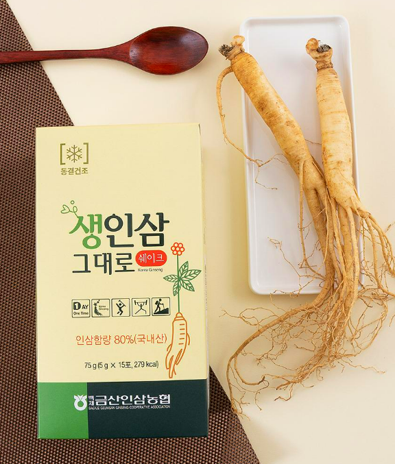 간편히 먹는 금산 생인삼 그대로 쉐이크 간편히 먹는 금산 생인삼 그대로 쉐이크