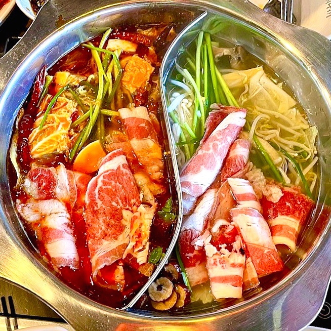 홍대 훠궈 맛집 훠궈 무한리필 훠궈나라 면 소스 재료