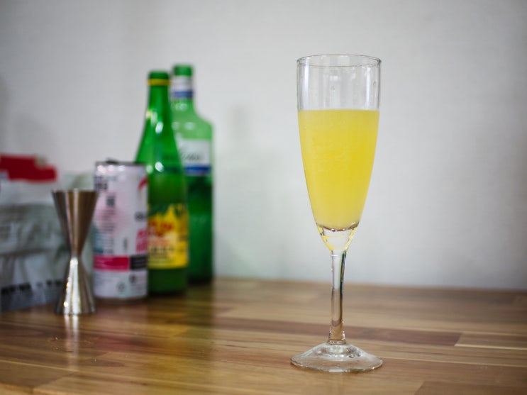  [칵테일]프렌치 75(French 75) : 간단레시피(with 스파클링와인+진 or 무알콜버전)