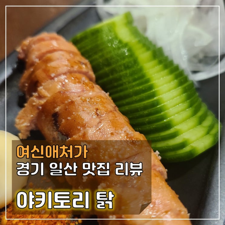  금주가가 술이 당기는 꼬치구이집, 운정호수공원 맛집, 야키토리 탉