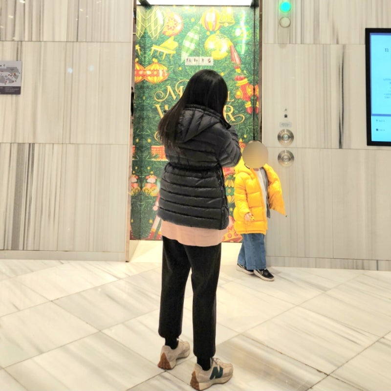 버버리 여자 패딩 구입 후기 및 사이즈팁