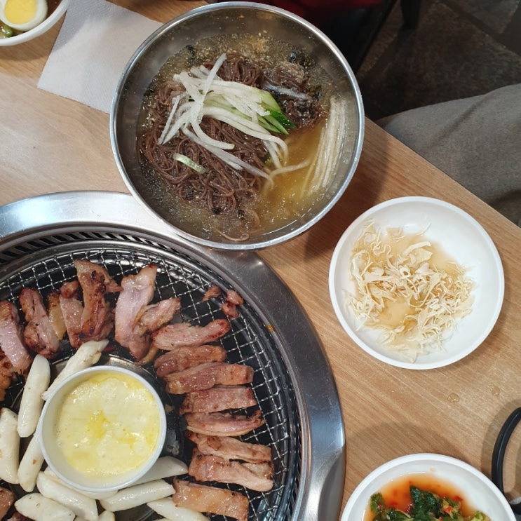  가평 마이다스호텔 맛집 아이랑 설악명가숯불닭갈비막국수