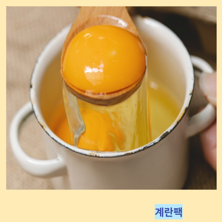 영양많은 계란팩 계란 노른자팩 달걀흰자팩 만드는법 영양많은 계란팩 계란 노른자팩 달걀흰자팩 만드는법