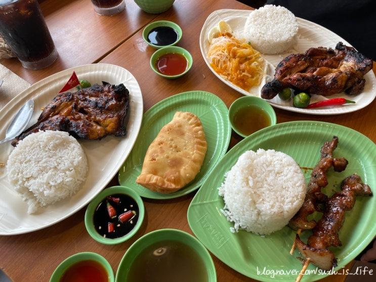  망이나살 메뉴 추천 필리핀 마닐라 니노이 국제 공항 근처 현지 음식점 Mang INASAL