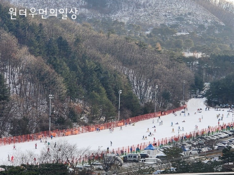  12월16일 비발디파크 현재 슬로프상태