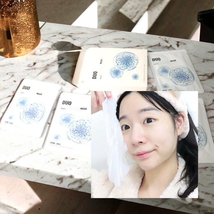  피부과마스크팩 듀오바이오셀룰로오스 수분진정 부탁해!